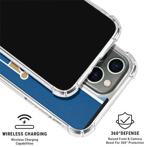 MLB Kansas City Royals Split iPhone 16 Pro Clear Case